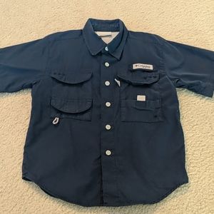 Columbia performance button down shirt